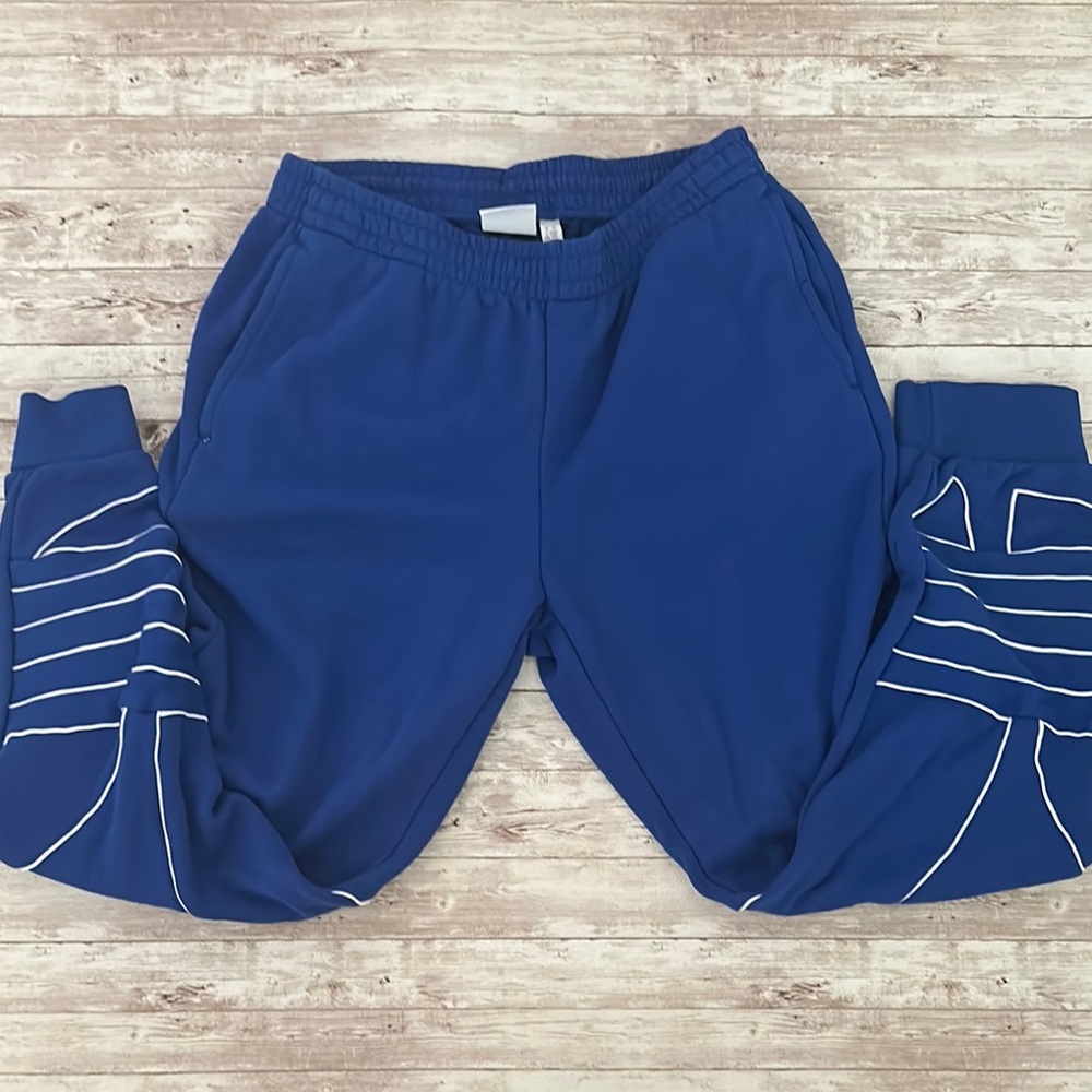 Adidas Blue Sweatpants Comfortable Joggers